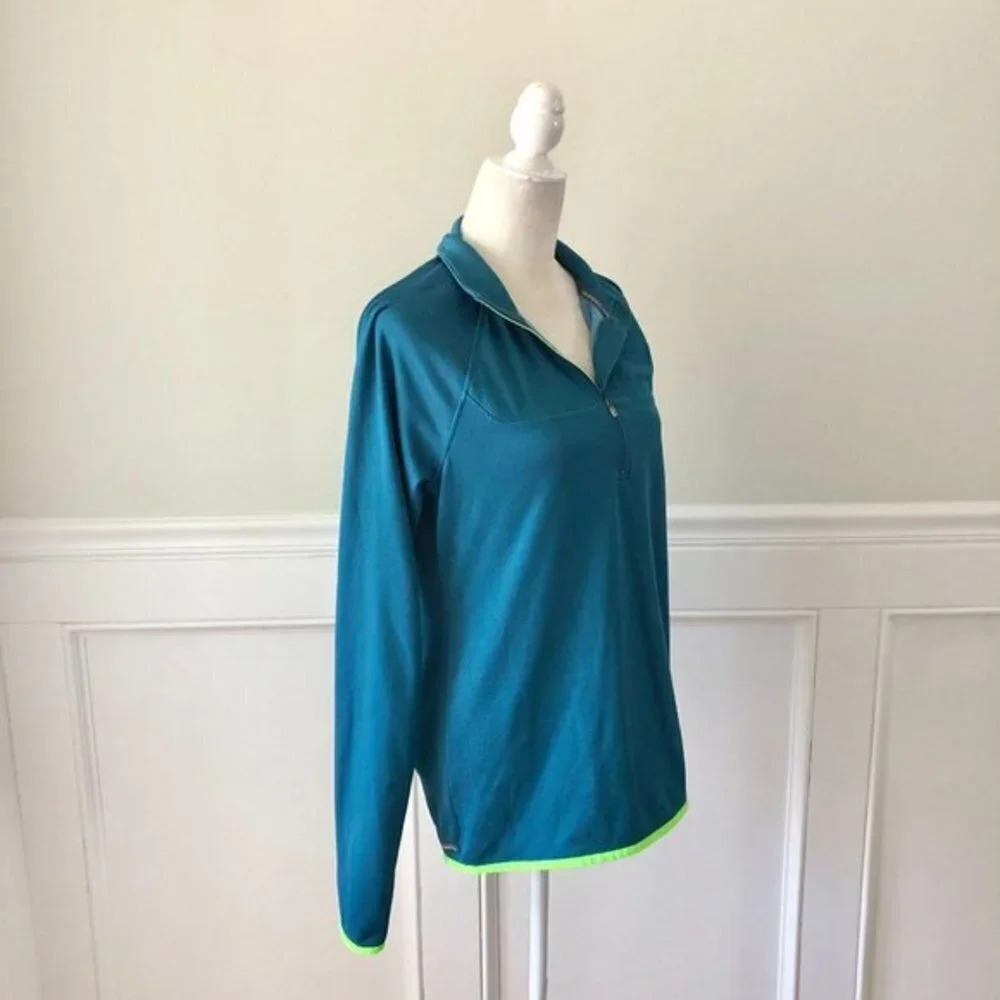 Champion Blue Half Zip Performance Jacket L - Picture 2 of 5
